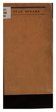 Tapa de Ivan speaks