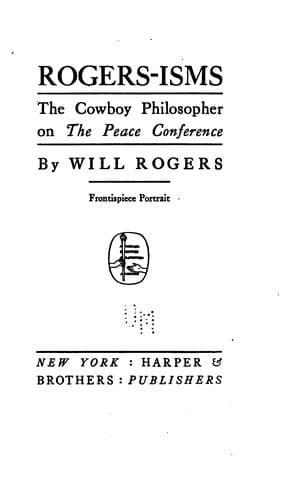 Tapa de Rogers-isms