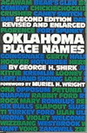 Tapa de Oklahoma Place Names