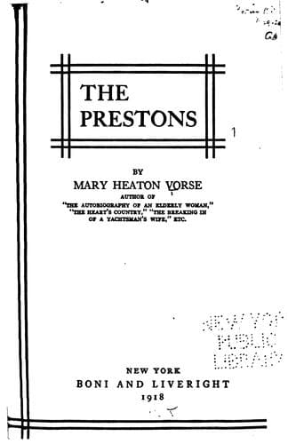 Tapa de The Prestons