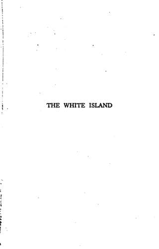 Tapa de The White island