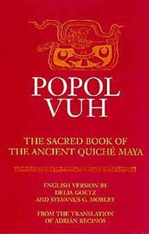 Tapa de Popol Vuh