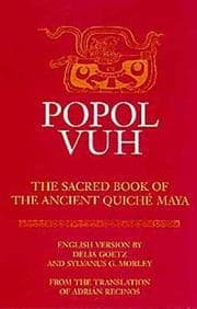 Tapa de Popol Vuh