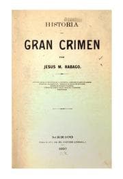 Tapa de Historia del gran crimen