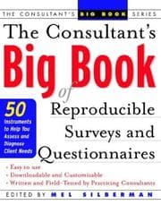 Tapa de The Consultant's Big Book of Reproducible Surveys and Questionnaires
