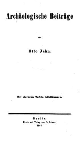 Tapa de Archäologische beiträge