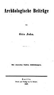 Tapa de Archäologische beiträge