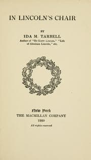Tapa de In Lincoln's chair