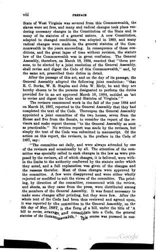 Tapa de The Code of Virginia