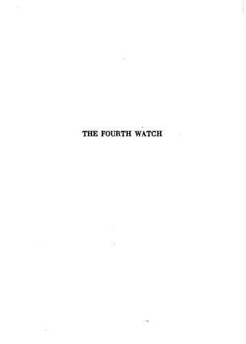 Tapa de The fourth watch