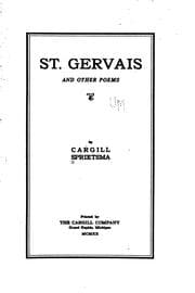 Tapa de St. Gervais and other poems