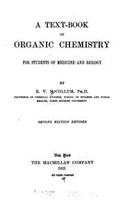 Tapa de A text-book of organic chemistry for students of medicine and biology