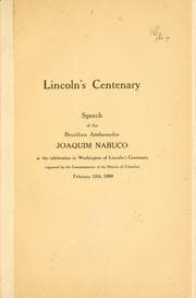 Tapa de Lincoln's centenary