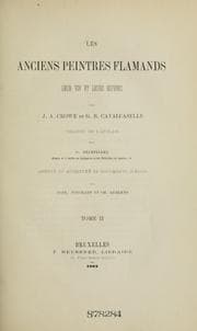 Tapa de Les anciens peintres flamands