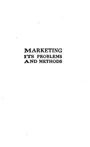 Tapa de Marketing, its problems and methods
