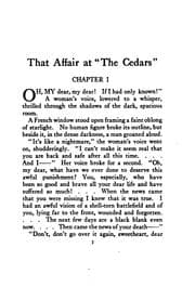 Tapa de That affair at "The Cedars"