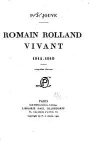 Tapa de Romain Rolland vivant