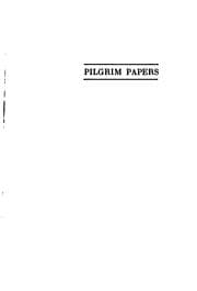 Tapa de Pilgrim papers from the writings of Francis Thomas Wilfrid, priest