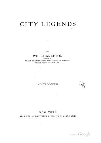 Tapa de City legends