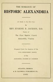 Tapa de The romance of historic Alexandria