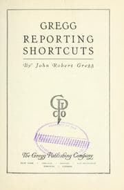 Tapa de Gregg reporting shortcuts
