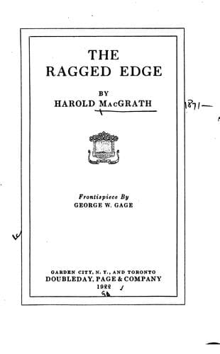 Tapa de The Ragged Edge