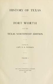 Tapa de History of Texas