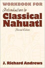 Tapa de Workbook for Introduction to Classical Nahuatl