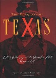 Tapa de The conquest of Texas