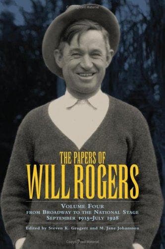 Tapa de Papers of Will Rogers