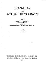Tapa de Canada: an actual democracy