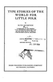 Tapa de Type stories of the world for little folk