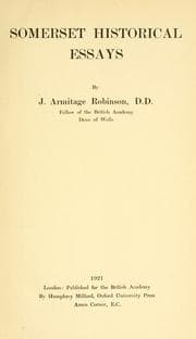 Tapa de Somerset historical essays