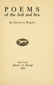 Tapa de Poems of the soil and sea