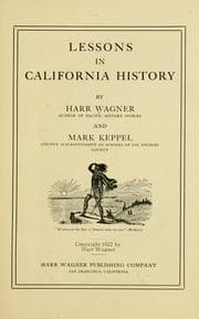 Tapa de Lessons in California history