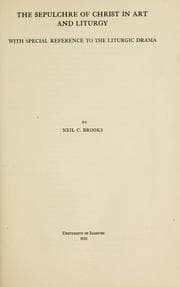 Tapa de The sepulchre of Christ in art and liturgy