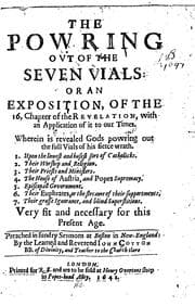 Tapa de The powring ovt of the seven vials