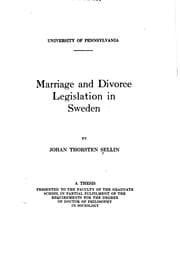 Tapa de Marriage and divorce legislation in Sweden