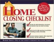 Tapa de Home Closing Checklist