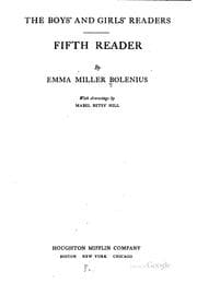 Tapa de The boys' and girls' readers...    reader