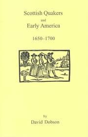 Tapa de Scottish Quakers and early America 1650-1700