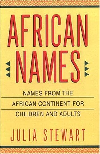 Tapa de African names