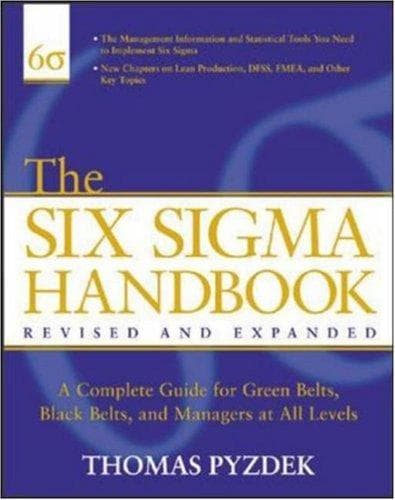 Tapa de The Six Sigma Handbook