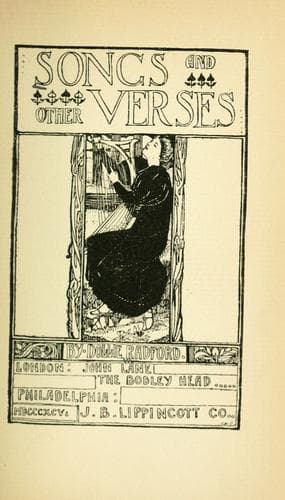 Tapa de Songs And Other Verses