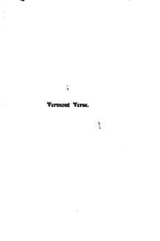 Tapa de Vermont verse