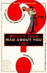 Tapa de What's your mad about you I.Q.?