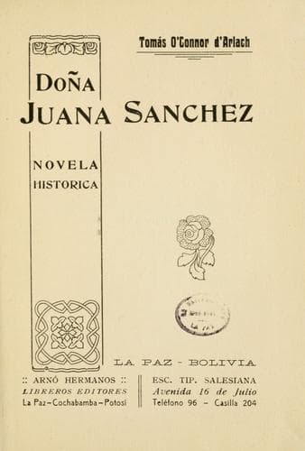 Tapa de Doña Juana Sanchez