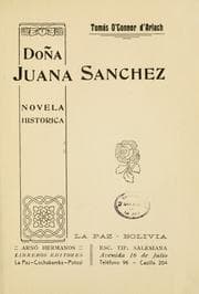 Tapa de Doña Juana Sanchez