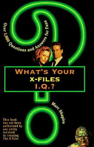 Tapa de What's your X-files I.Q.?