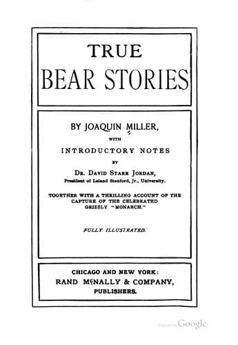 Tapa de True bear stories